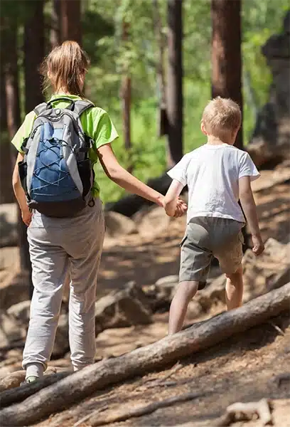 camping proche de la nature ardeche